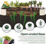 2.1*0.92 Ft Dark Green Galvanized Raised Garden Bed Galvanized Planter Box
