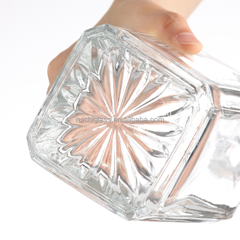 Custom Make Super Flint Glass Clear Empty 750ml 500ml Vodka Liquor Gin Glass Bottle
