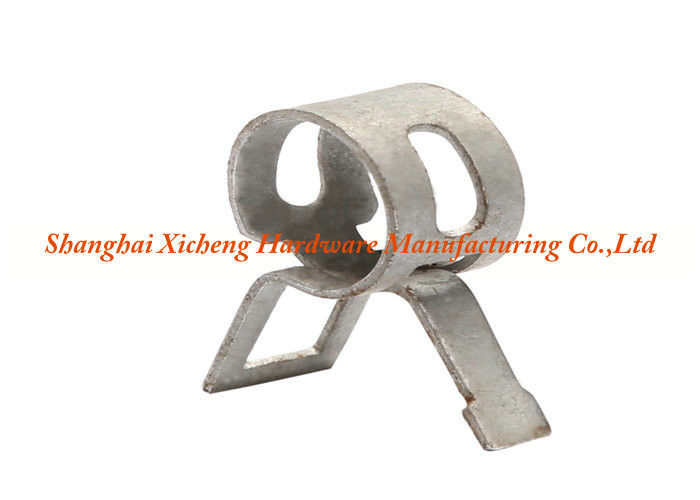 Plain Color Vertical Blind Clips Nickel Plating For Threaded M6 / M8 Bar