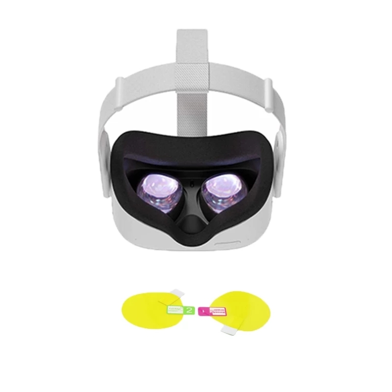 2021 Wholesale VR Screen Protective Film For Oculus Quest 2 VR Headset Helmet Anti Scratch Lens Protector Cases Covers