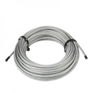 China Hanging Lamp Special 6*7 FC Carbon Steel/Stainless Steel Wire Rope with Fiber Core on sale