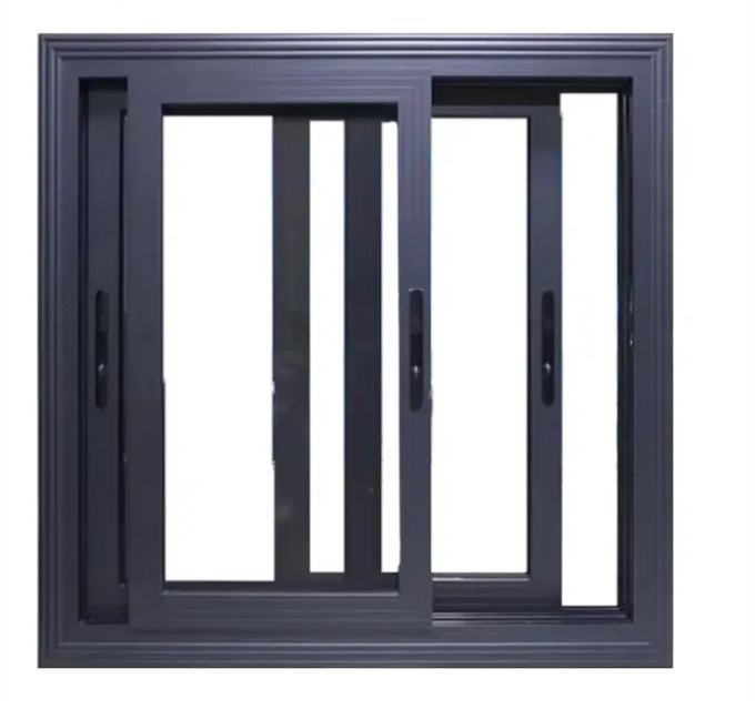 Level 8 Air Tightness Aluminum Alloy Sliding Window for Modern Commercial Spaces