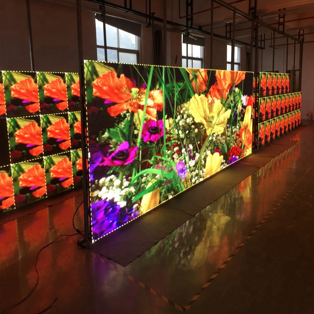 10ftx12ft Waterproof LED Panel Displays P6 Fixed Frame Street Advertising
