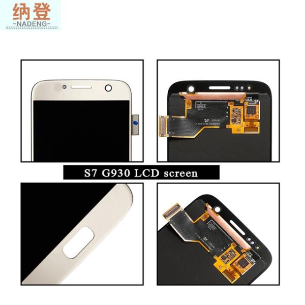 Samsung S7 G930 Mobile Phone LCD Screen Repair Digitizer Schermo Assembly