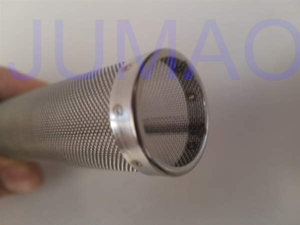 Stainless Steel Single Layered Sintered Filter Element Constant Filter Rating