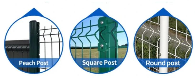 curved mesh fence