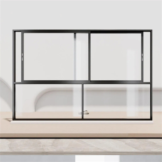 End Folding Screen Aluminum Alloy Sliding Windows With Original Design And Durability