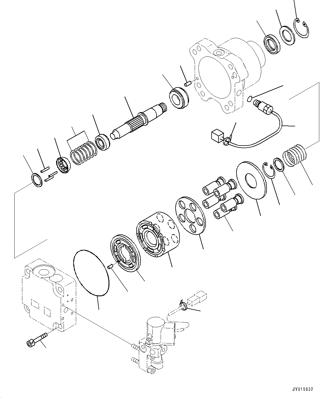 KOMTRAX RELATED PARTS, WITHOUT 3D MACHINE CONTROL PLUG AND PLAY