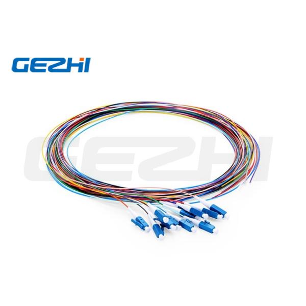 1m 3ft Fiber Optic Pigtail Single Mode Lc Upc 12 Fibers Os2 Unjacketed Color