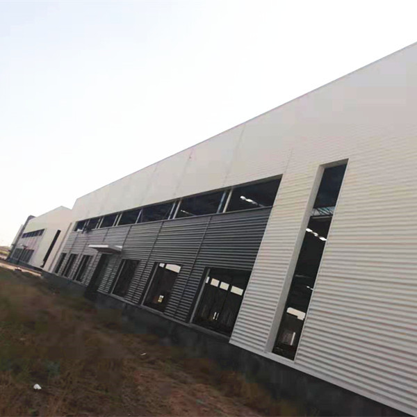 Mezzanine Strip Windows Anti Rust Steel Structure Warehouse