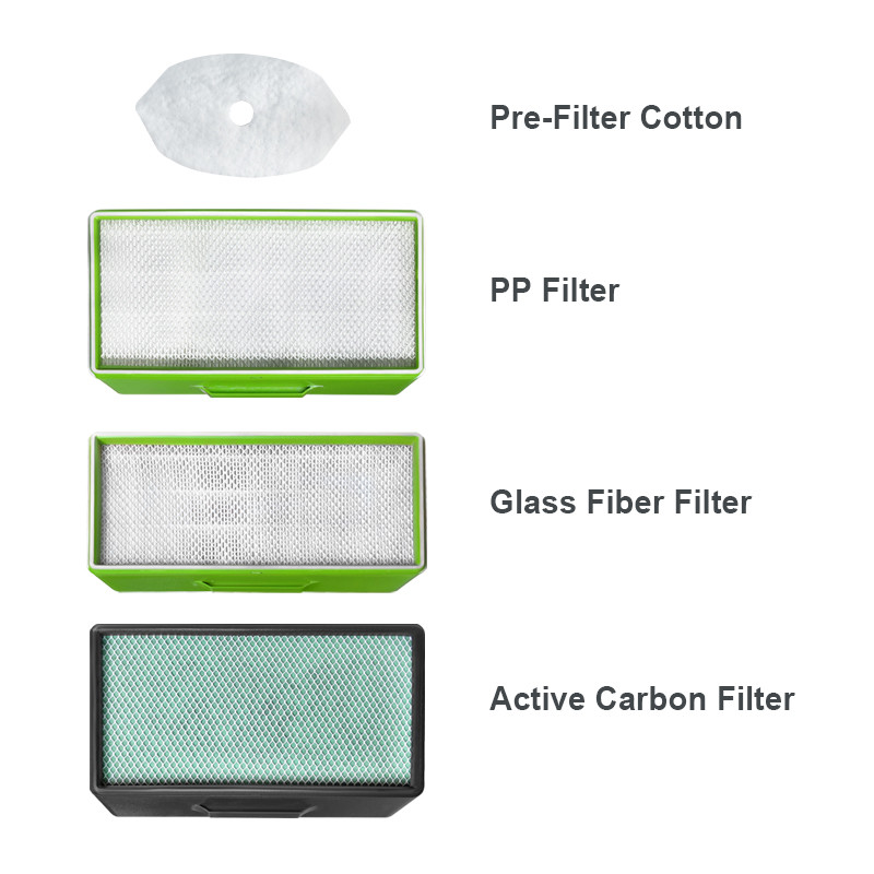 150-350W Air Purification Absorber , XS350-2S Weld Fume Extractor With Carbon Filter