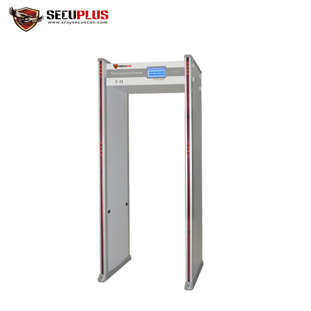 SPW-300C Walk Through Door Frame Metal Detector System LCD Display In Supreme Court