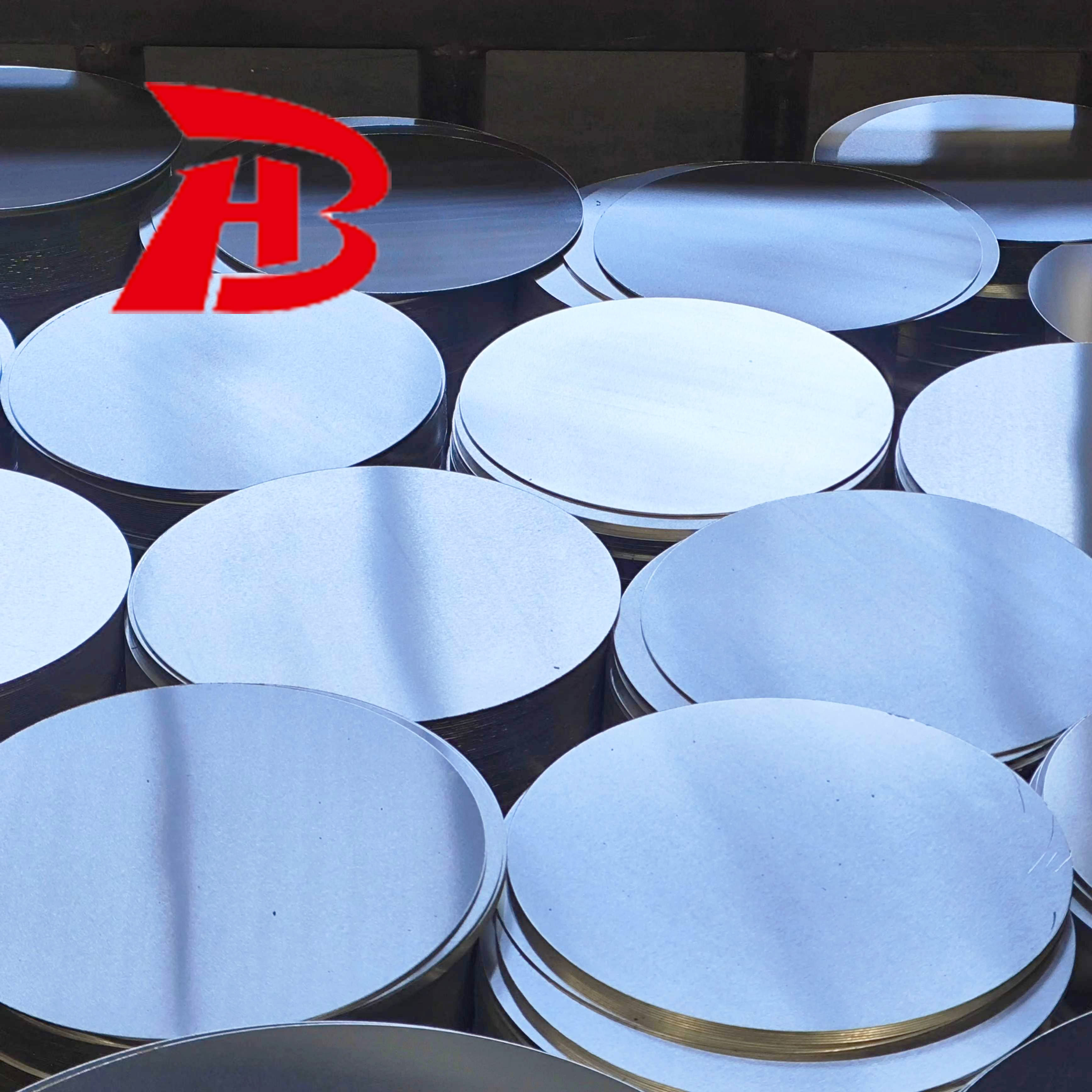 Mill Finish 0.3-6 Mm 80-1600 Mm Aluminum Circle Plate For Cookware