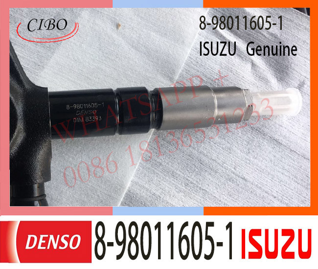 8-98011605-1 4JJ1 4JK1 ISUZU Fuel Injector 8-98011605-1 095000-6990 095000-6993