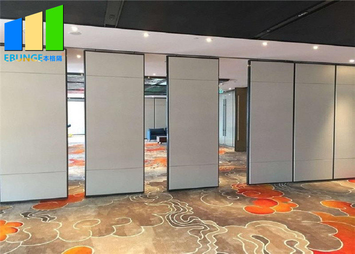 Temporary Sliding Acoustic Wooden Movable Partition Walls Dividers For Church
