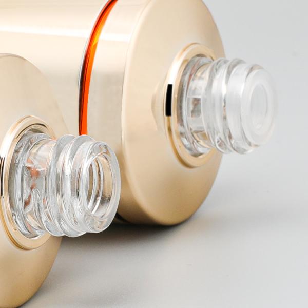 Luxury UV Serum Dropper Bottles With Golden Packaging 1.01oz CE