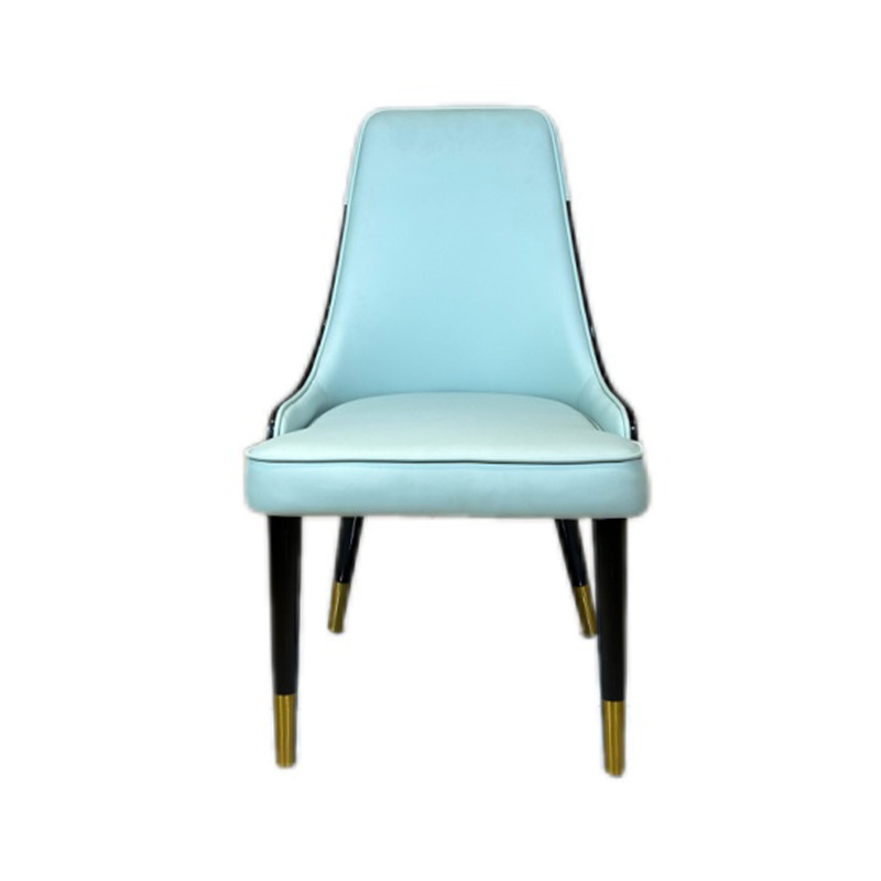 Modern Leather with Armrest Dining Chair Home Dine Room Hotel Furniture Wholesale