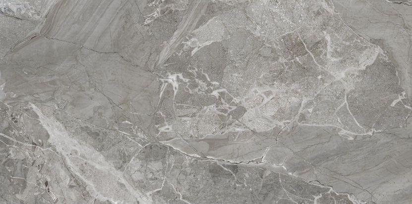 Grey Marble Look Porcelain Tile Chemical Resistant Exterior Interior 600*1200