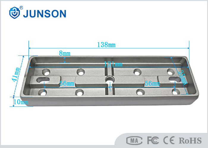 Armature plate bracket for 300lbs electormagnetic lock, zinc alloy