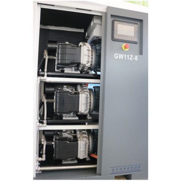 8 Bar Direct Driven Oil Free Rotary Screw Air Compressor 10HP 7.5KW