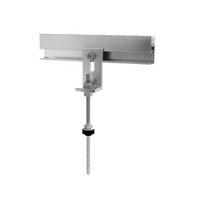 Hot-dip Galvanized Double End Dowel Screw for Solar Panel Mounting on Commercial Roof