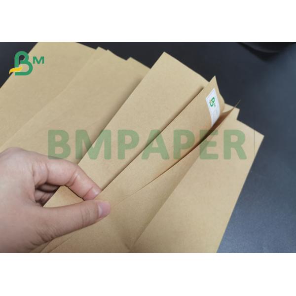 Jumbo Rolls Brown Kraft 60gsm To 120gsm Unbleached Interleave Paper For Envelope 
