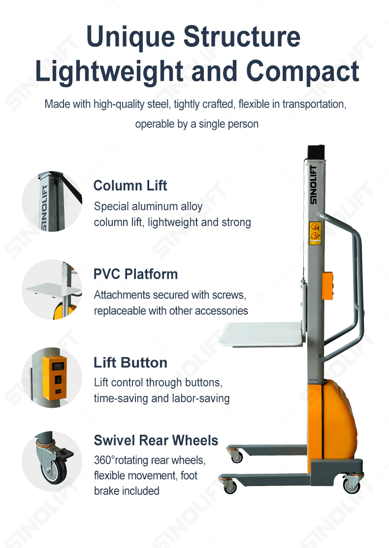 Sinolift ES Series Compact and Light weight Electric Work Positioner