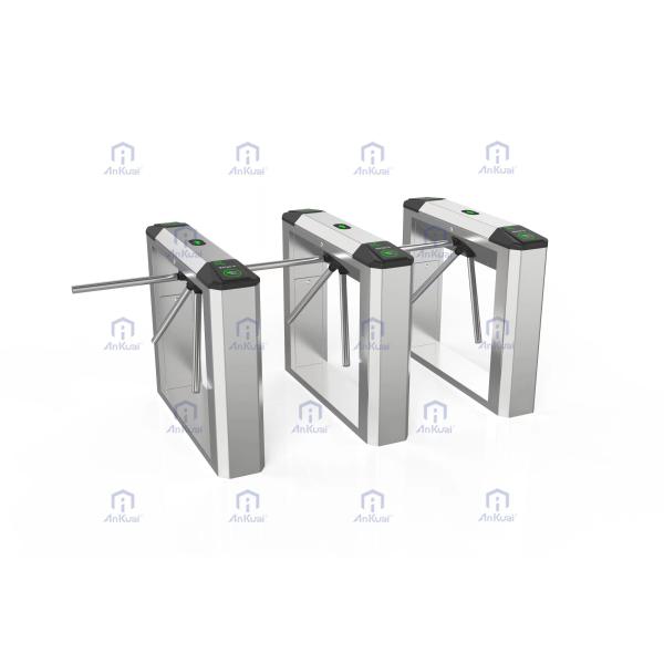 Speed Tripod Turnstile Gate with RS485 Communication Connection ≤40 Person/m Passing Speed
