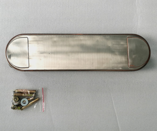 Diesel Engine S6B3 12p Stainless Steel Oil Cooler Core S12A2 S6R Excavator Parts