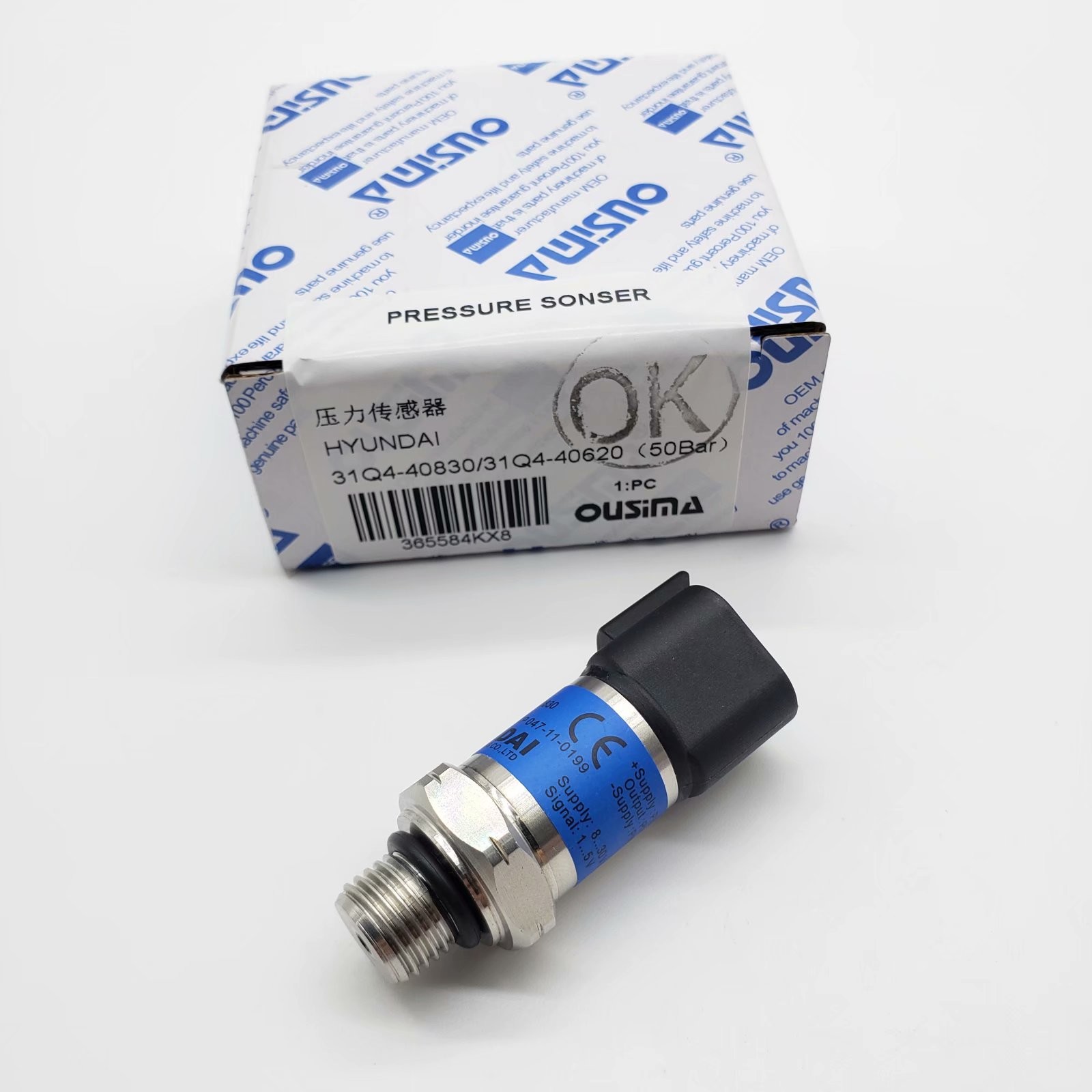 OUSIMA Eletric Excavator 31Q4-40830 31Q4-40620 500 Bar Pressure Sensor