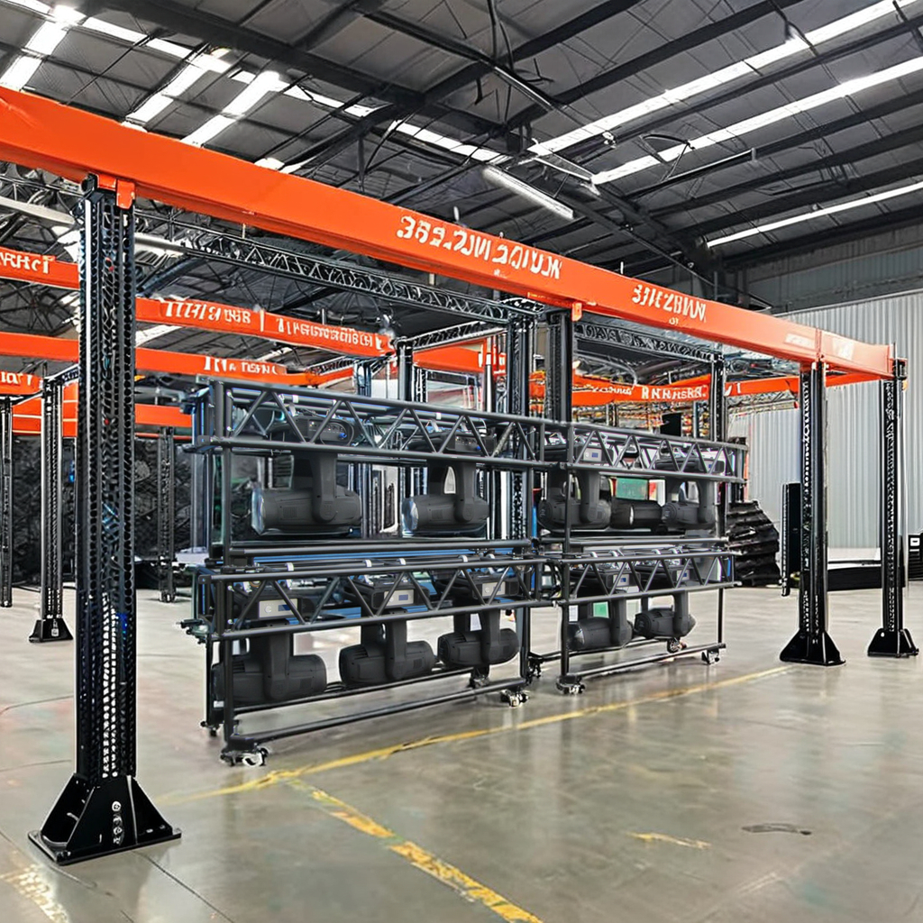 10ft Aluminum Alloy Truss , Portable DJ Truss Totem For Stage Events