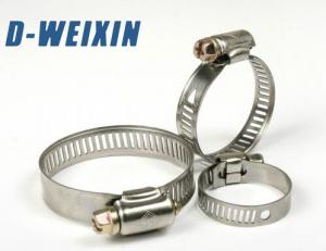 China D-WEIXIN American Type Worm Drive Hose Clamp on sale