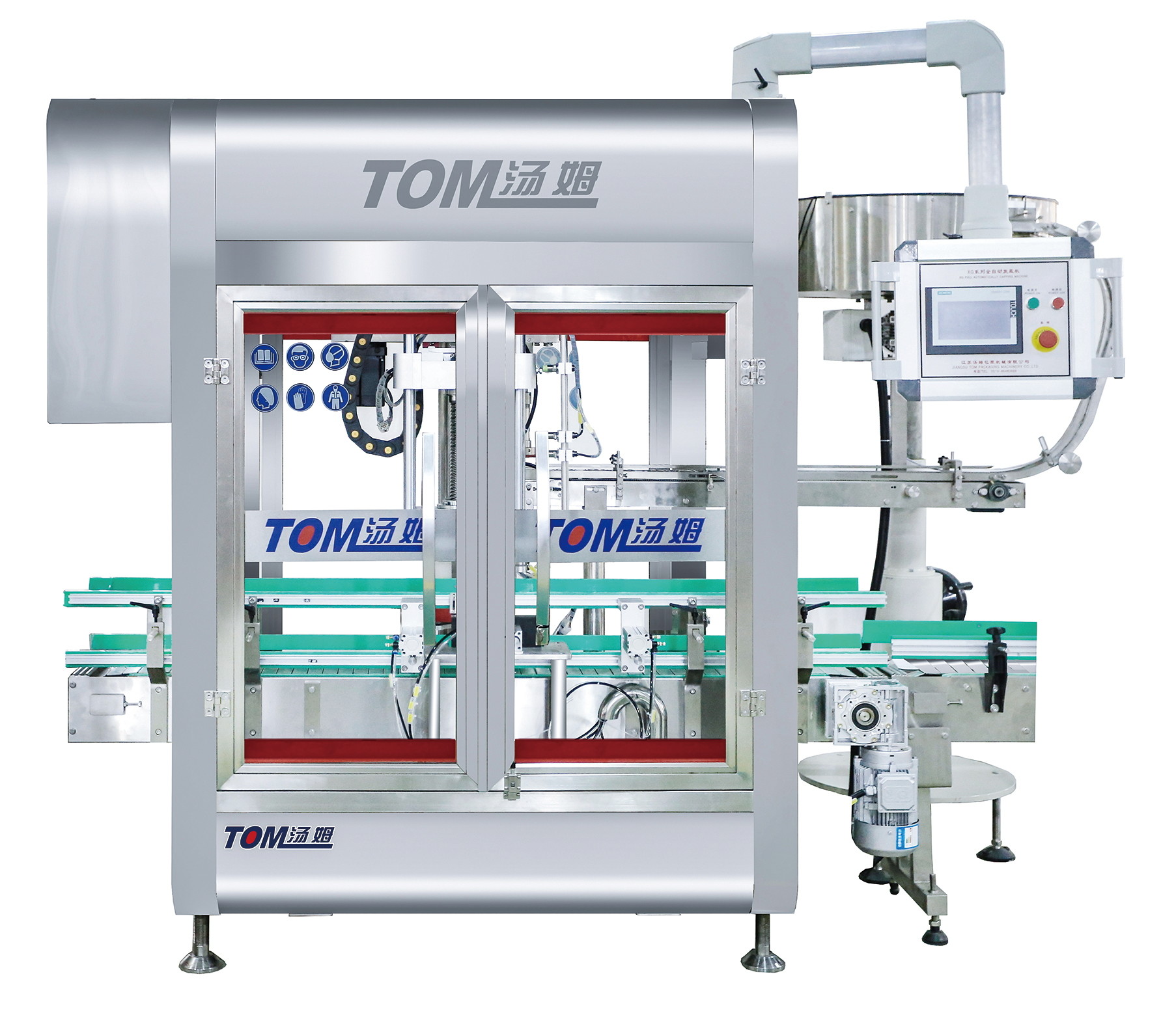 800BPH Automatic Capper Machine Single Head Linear 20L
