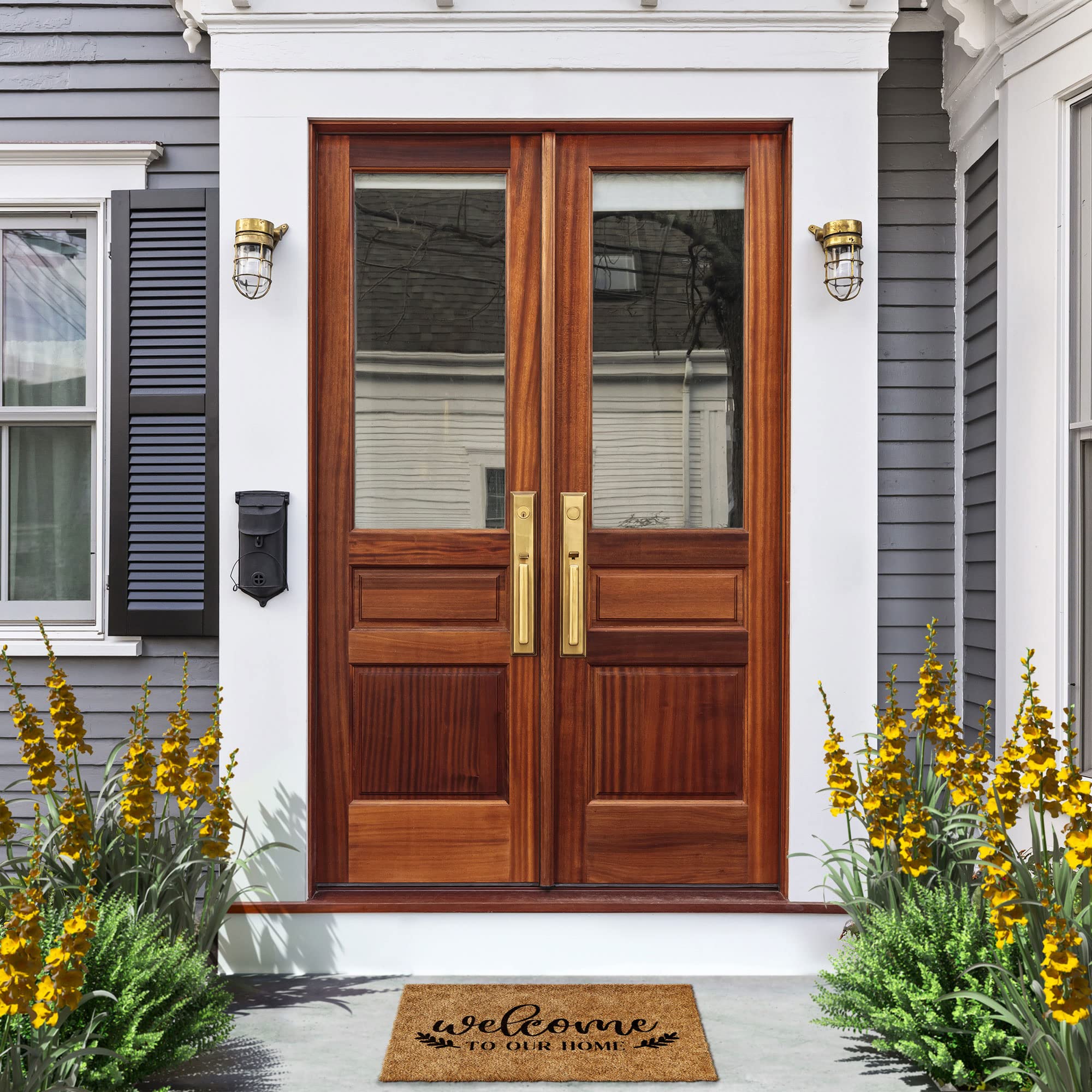 Custom Barnyard's Rugs Doormats Round and Rectangle Doormat for Customer Requirements