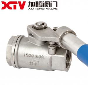 Quality Bsp Standard Spring Loaded Ball Valves with CE/ISO/API Approval and Manual Operation for sale
