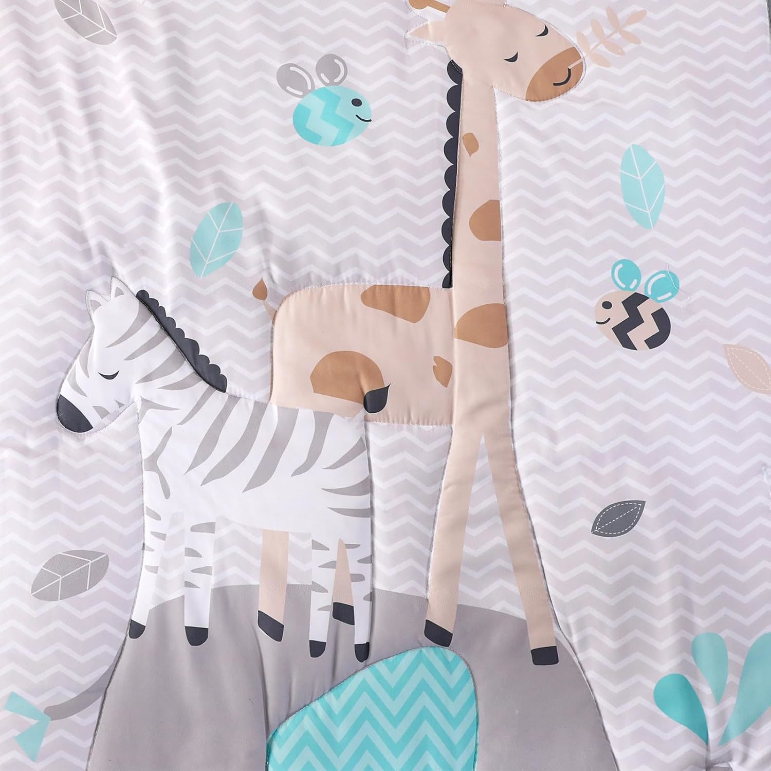 Premium 3-Piece Cartoon Baby Bedding Set , Newborn& Infant Nursery Bedding Set