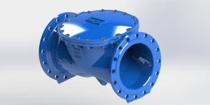 Quality Flange Connection Type Check Valve For Petrochemical PN16 Pressure Rating for sale