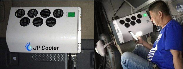 Remote Control DC 24V Electric Compressor Air Conditioner System for Trucks Camper Motorhomes