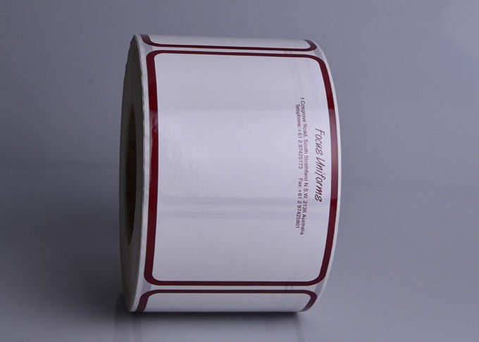 Print custom self adhesive paper printable shipping tracking labels