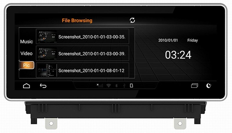 Ouchuangbo multimedia player gps radio for Audi A3 2014-2017 support BT MP3 mirror link android 8.0 OS 4+32