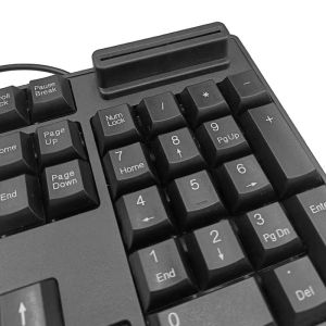 Keyboard with Smart Card Reader