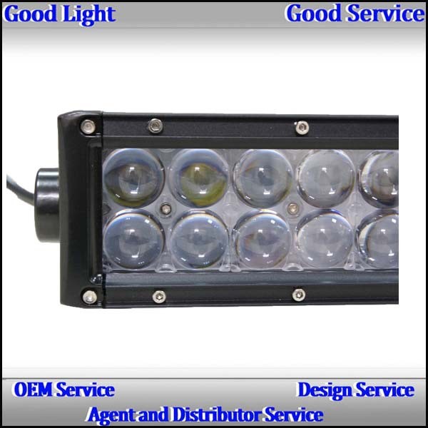 36Watt 4D Double Row Cree LED Light bar with IP67 waterproof, high intensity LEDs with Spot/ Flood/Combo Beam for Car