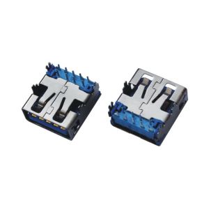 Quality USB3.0 A Type, Receptacle, Through Hole Type, Reflow Soldering, Offset, Reverse for sale