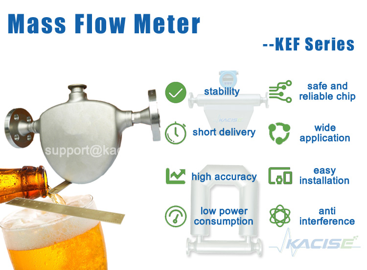 Coriolis Mass Beer Flow Meter 3 - 250mm Diameter