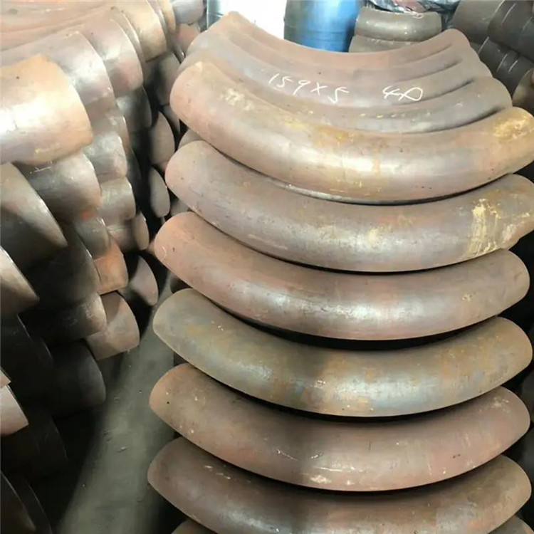 Sand Blasting Black Oil Stainless Pipe Bend 72 Inch For High Pressure