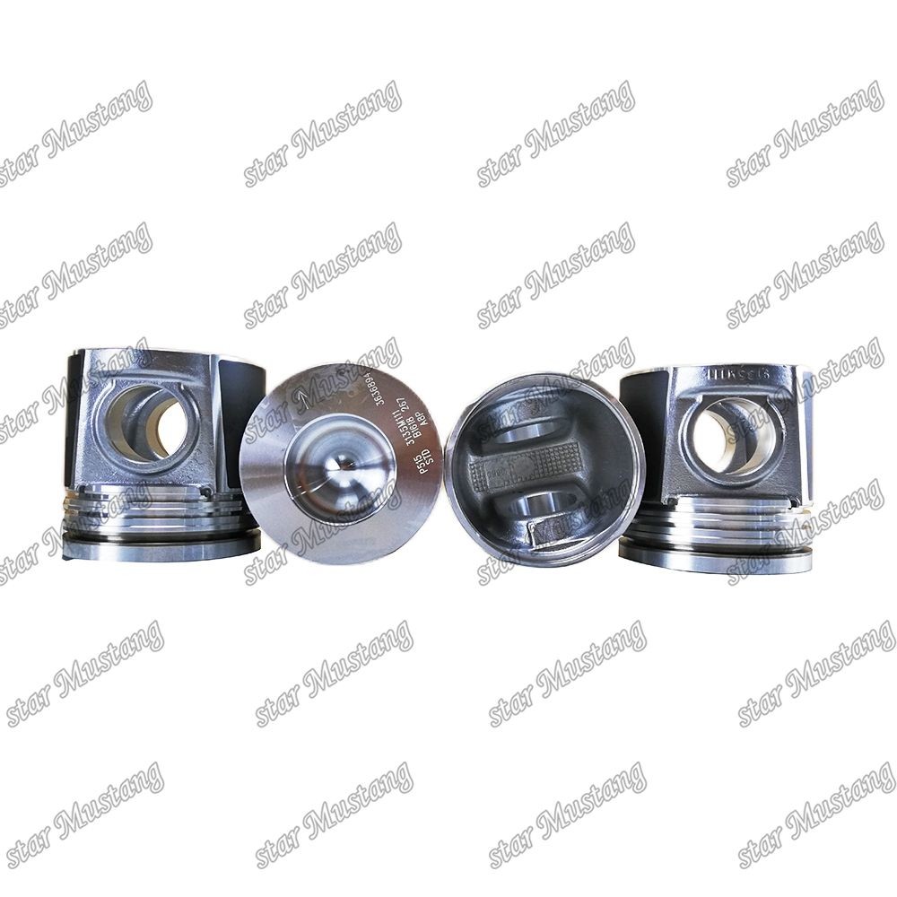 Piston C4.4 Direct Injection 3135m111 For Perkins Caterpillar Excavators And Engineering Equipment