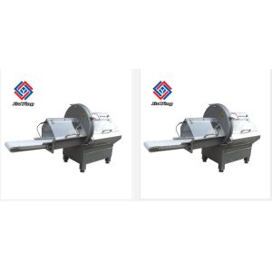 Quality Adjustable Frozen Meat Slicing Machine High - Precision Control System for sale