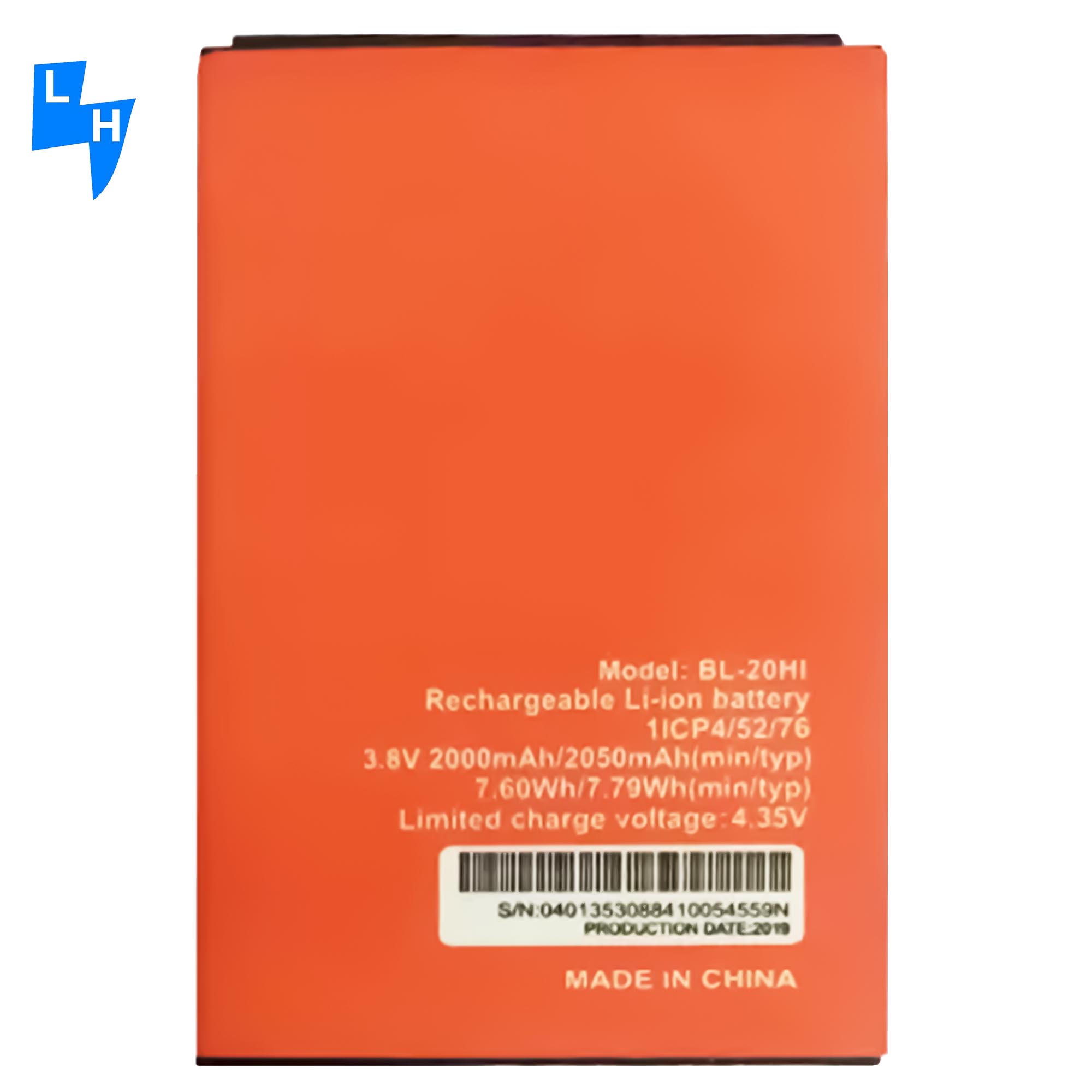 BL-20Hi OEM Li-ion Mobile Phone Battery Rechargeable Batteries for Itel A16 A23 A32F Batteira