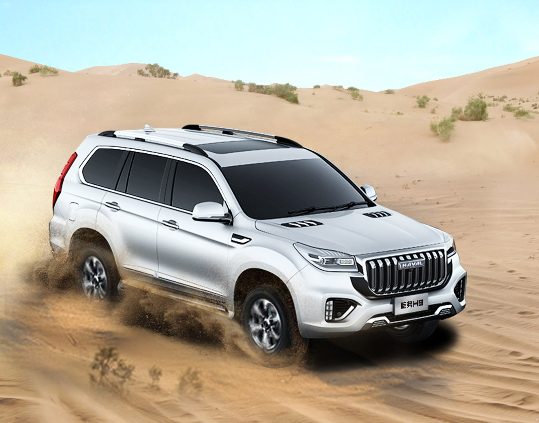 2023 Haval H9 AWD Four Wheel Drive Gasoline Cars for Family 170km/h Fast Off Road Vehicle 0km Used Car SIZE mm 4843*1926*1900