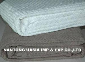 Quality 100% Cotton Waffle Thermal Blankets for sale